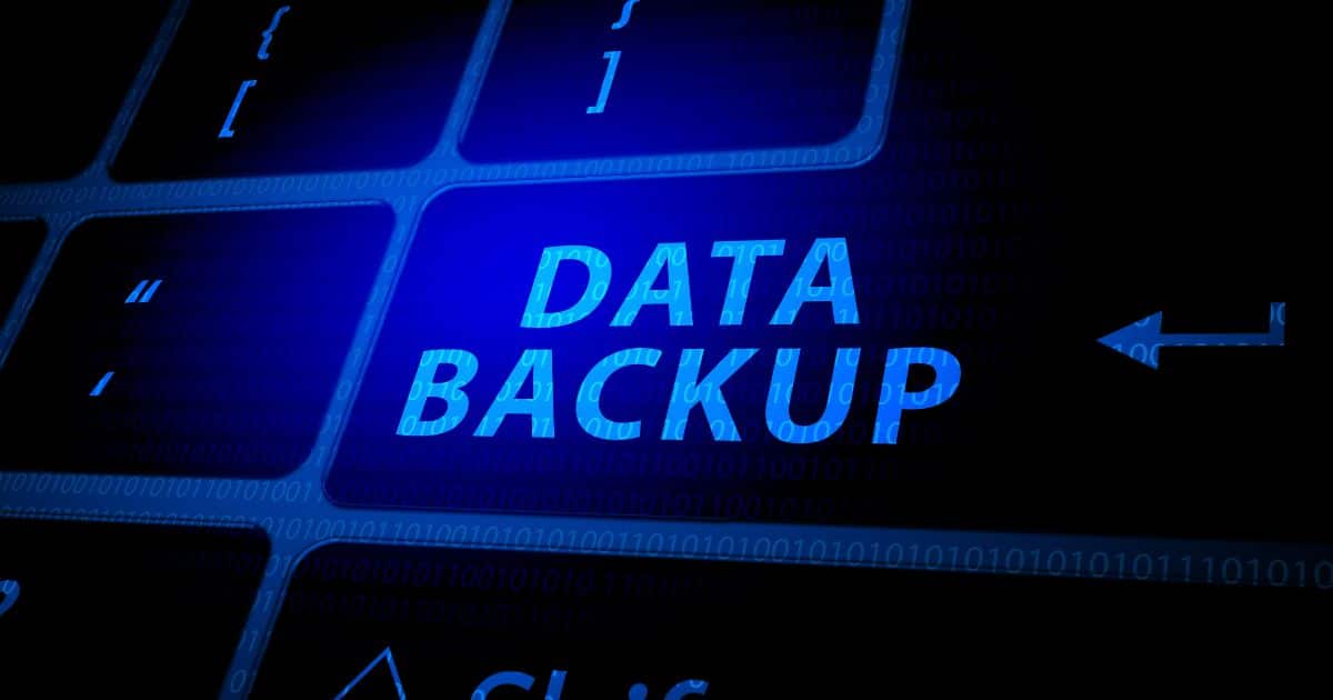 An Image showing Data Backup
