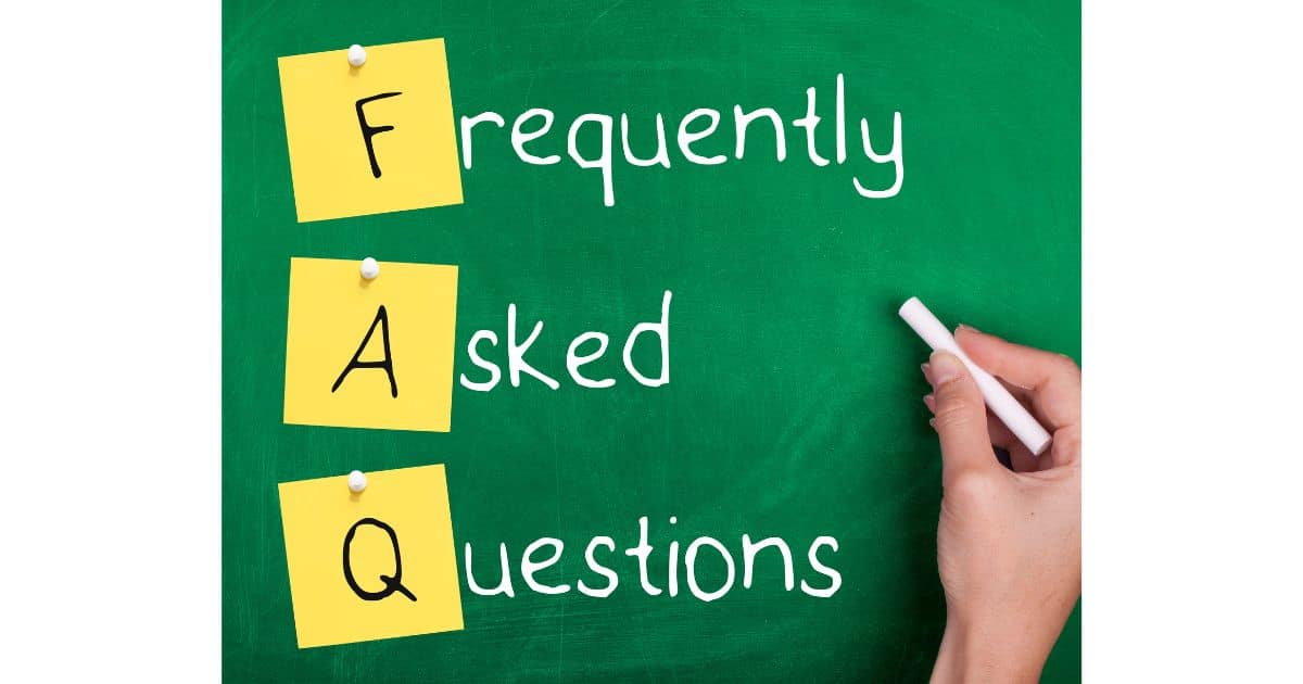 Frequently Asked Questions